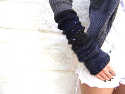 Knitted Arm Warmers
