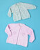 Rosy Garden Cardigan - Free Knitting Pattern For Babies in Paintbox Yarns Baby DK Prints by Paintbox Yarns