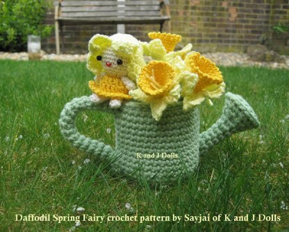 Daffodil Spring Fairy - Amigurumi crochet pattern