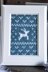 Fair Isle Flurries Knitted Wall Art