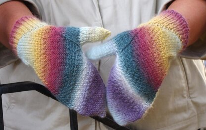 Aquarelle Mittens