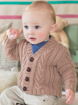 Cardigan and Waistcoat in Sirdar Snuggly DK - 1312 - Downloadable PDF