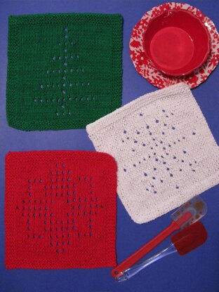 Winter Wonders Dishcloths