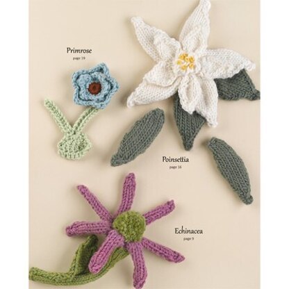 Valley Flowers eBook - Crochet and Knitting Pattern Collection by Valley Yarns 