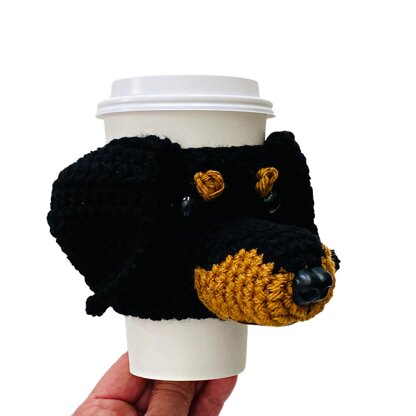 Dachshund Black Mug Cozy