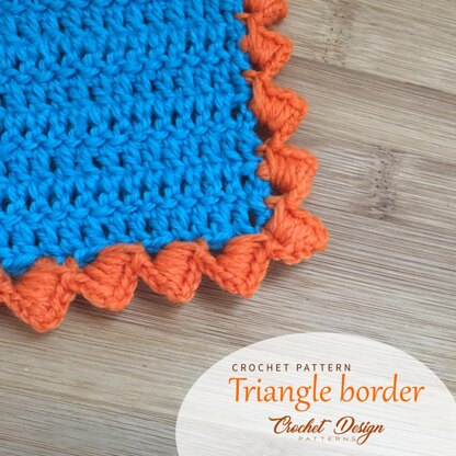 Triangle Border for Baby Blanket