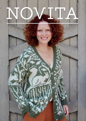 Oravala Cardigan in Novita Natura - Downloadable PDF