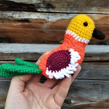 Bird amigurumi