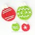 Christmas Baubles Appliques