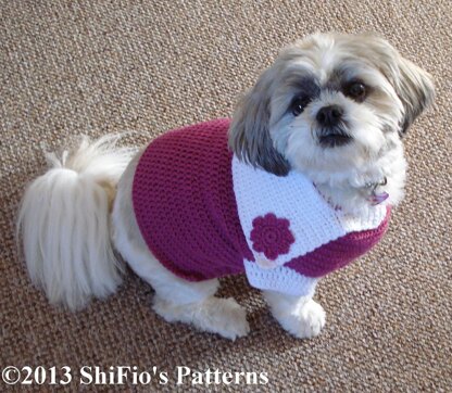 Crochet Pattern dog coats  #247