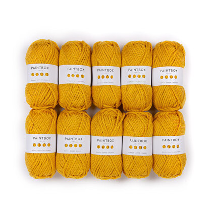 Super chunky best sale yellow wool