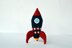 Rocket Ship Crochet Pattern, Rocket Ship Amigurumi