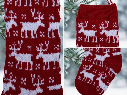 Moose Christmas Stocking II