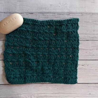 Double Crochet Lace Washcloth