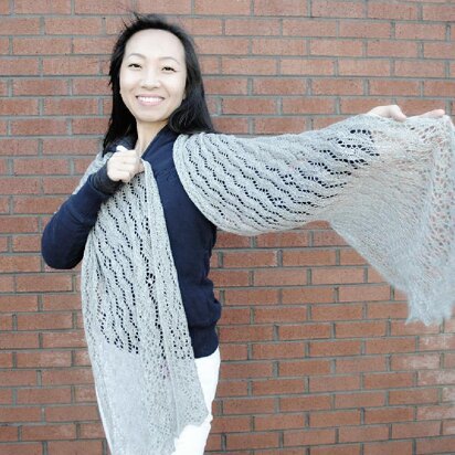 Valentine's Lace Shawl