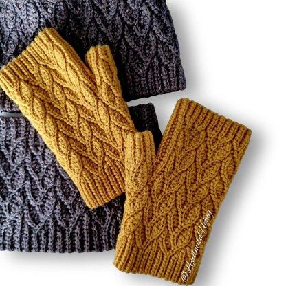 Foliage_crochet_mittens