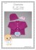 Charlotte baby cardigan and hat 18 - 20" chest knitting pattern