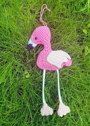 Hanging Flamingo Decoration