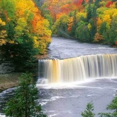 PEACEFUL WATERFALL