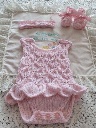 90. frilled lacy bodysuit