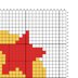 Mini C2C Emoji Like Stars Pillow 42x42 Squares Crochet Pattern PDF
