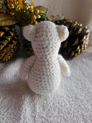 Little Christmas Bear amigurumi