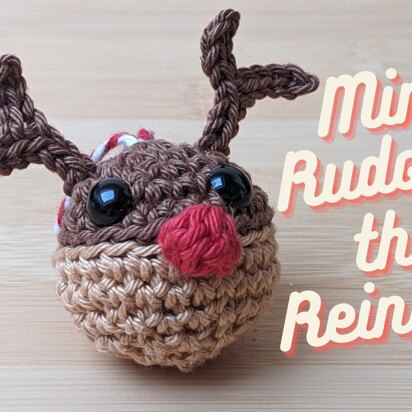 Rudolph the Reindeer Mini Christmas Bauble