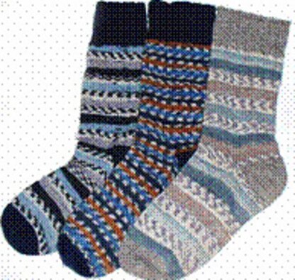 Basic Sock Pattern in 8 sizes by Double Diamond Knits