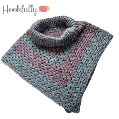 Turtleneck Kids Poncho
