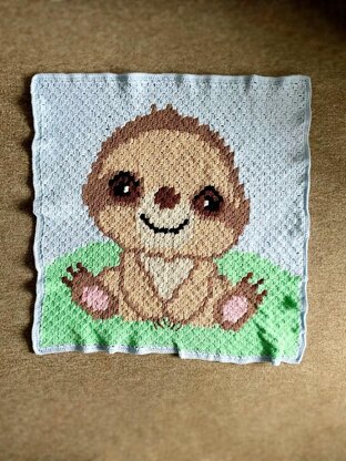 C2C Sloth Blanket