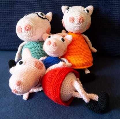 Crochet Pattern for the Family with Pep!