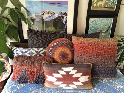 Mountain and Mesa Pillow Set