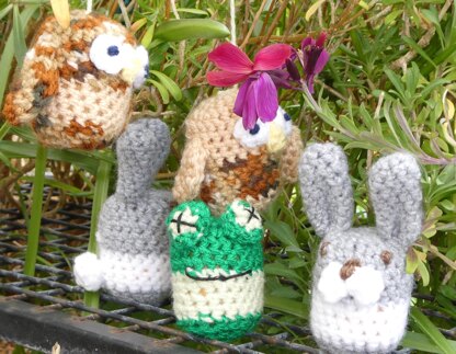 Owl, Frog and Rabbit Covers