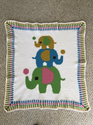 Elephant Baby Blanket