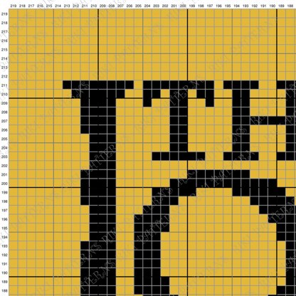 C2C CROCHET PATTERN The Lord of the Rings Two Towers Blanket
