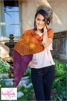 Flamelets Shawl