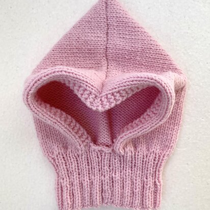 Pattern: Easy baby pixie balaclava