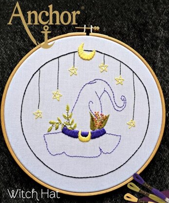 Anchor Witch Hat - ANC0003-35 - Downloadable PDF