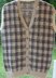 Gingham Checked Vest-201