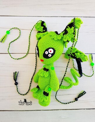 Crochet Cute Alien Girl