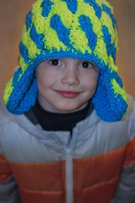 Twisted Colors Earflap Beanie