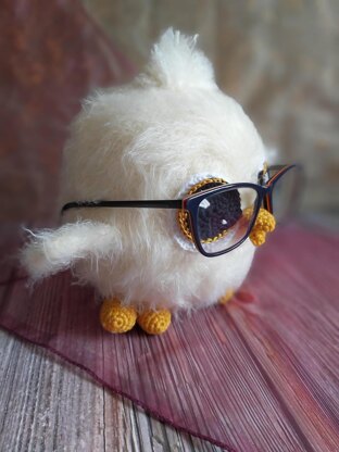 Owl Holder Eyeglasses Glasses Stand Amigurumi