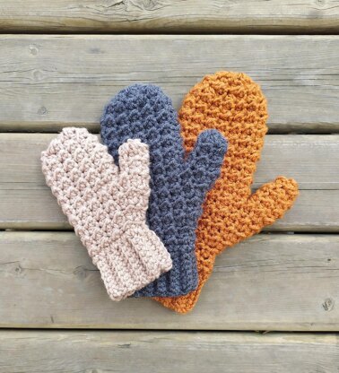 Crochet mittens - Zara Mittens