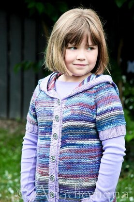 Plum Pudding Cardigan (12m-14y)