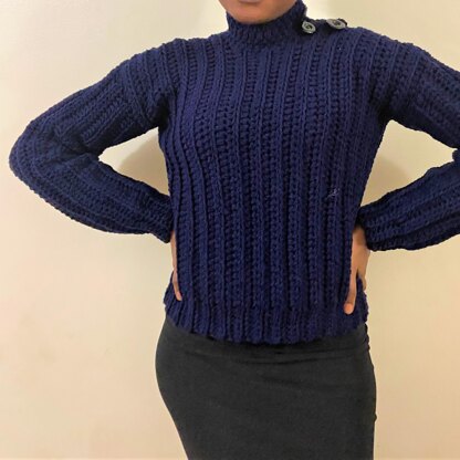 Ribbed Chunky Sweater