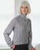 Rosita Sweater - Knitting Pattern For Women in MillaMia Naturally Soft Aran