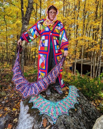 Nadja's Wings Shawl