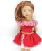 GOTZ/DaF 18" Doll Princess Elena Dress Set