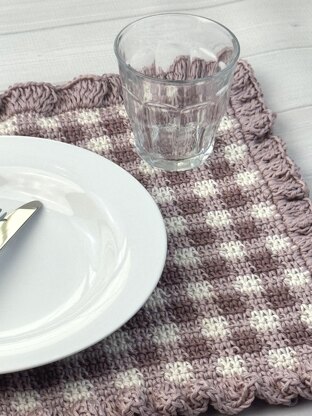 Gingham Placemat #702