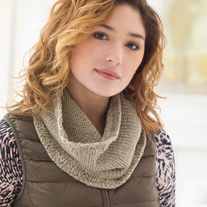 Colwick Cowl in Lion Brand Nature's Choice Organic Cotton- 90586AD